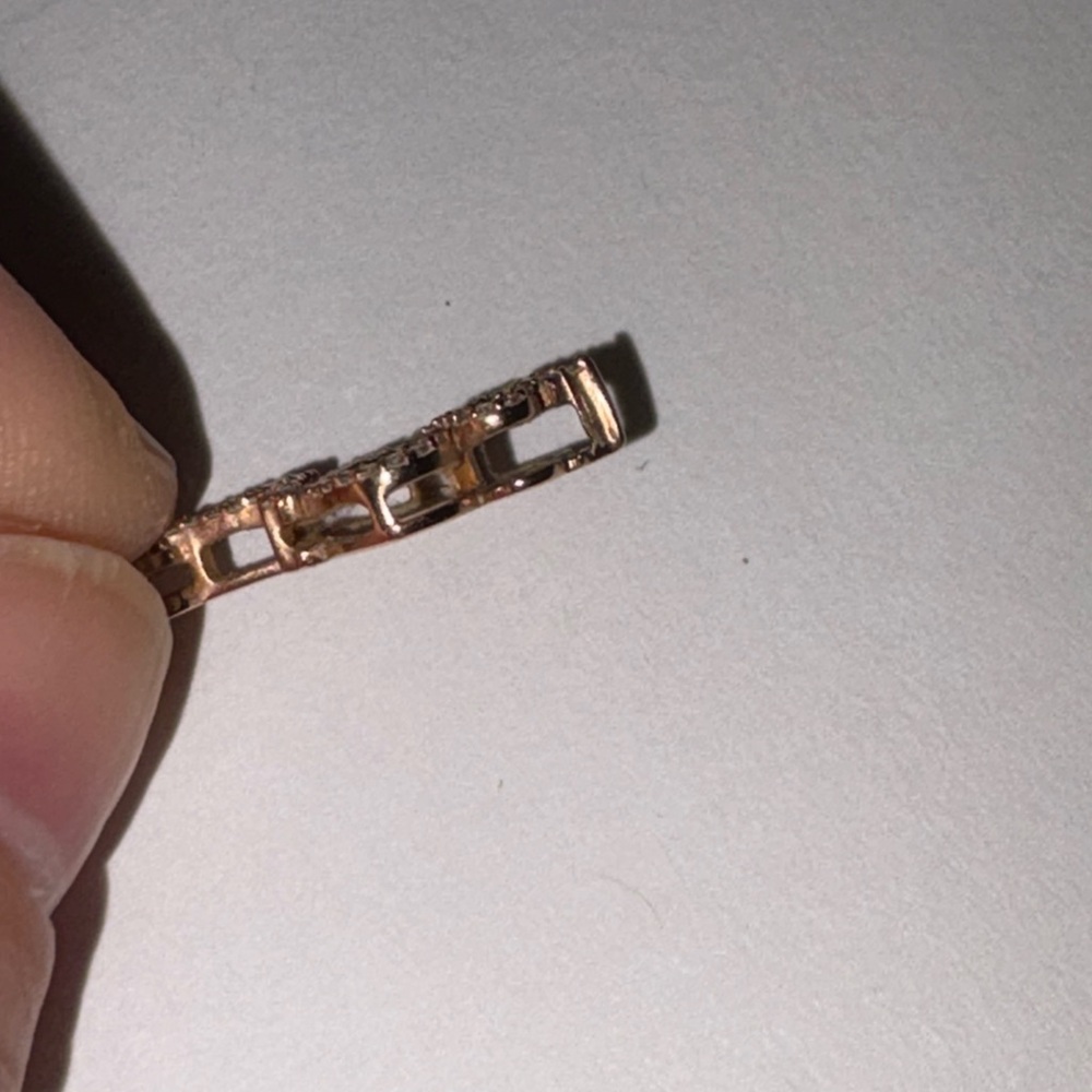 Zales Gold Key Pendant Necklace - Picture 4 of 7